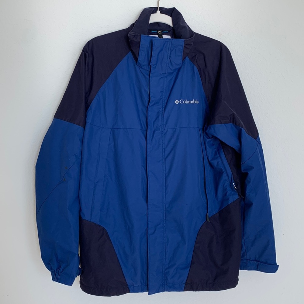 Blue COLUMBIA waterproof jacket size M